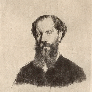 Portrait of Jules Jacquemart (1837-1880)