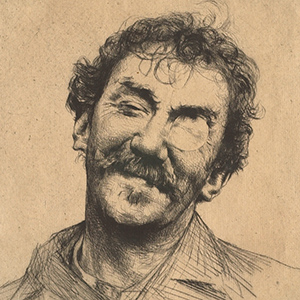 James Abbott McNeill Whistler Smiling