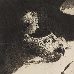 Marguerite Gachet (Reading at Night)