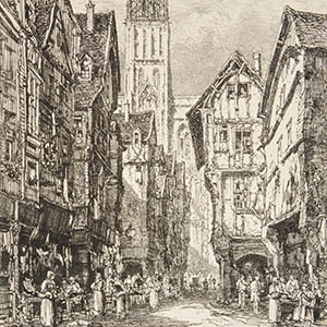 A Street in Rouen