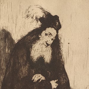 Old Man with Plumed Hat