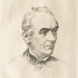 Portrait of Prosper Mérimée de l'Académie Français