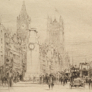Whitehall, with the Cenotaph