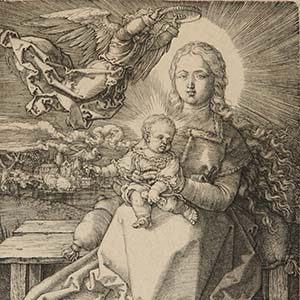 Madonna Crowned by an Angel