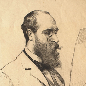 Portrait of Eugène Rodrigues (1853-1928)