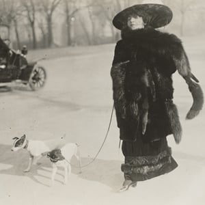 Avenue du Bois de Boulogne, Paris, January 1911