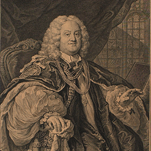 Portrait of Dr. Benjamin Hoadly, Lord Bishop of Winchester