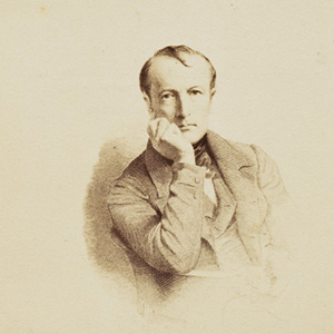 Portrait de Paul Delaroche, Carte-de-Visite