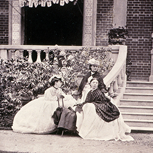Lady Marion Loftus, Miss Moncrieffe, and Miss Georges