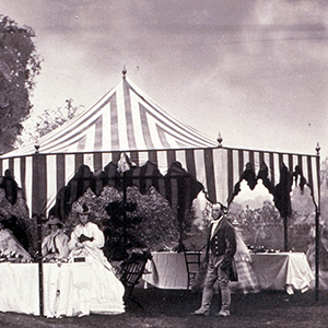 The Duchess of St. Alban's Stall, with Portraits of Lady Diana Beauclerk, Lady Dorothy Nevill, and the Honorable Miss White