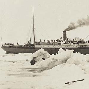 Ship in Ice Floe