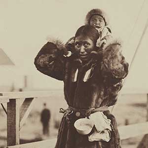 Mother and Child on the New Wharf