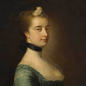 Miss Walpole, Afterwards the Hon. Mrs. Keppel (one of pair)