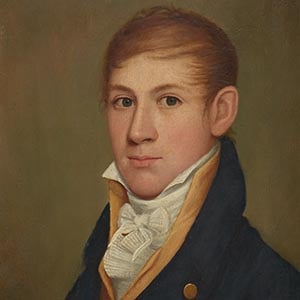 A Gentleman (one of pair of portraits)