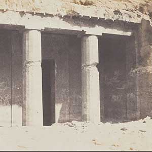 Rock-Cut Architecture--Tomb of Khnumhotep, Beni-Hasan