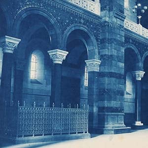 Arches and Columns Lining the Cathedral