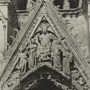 Reims Cathedral: Details of the Portal