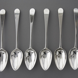 Set of Six Tablespoons