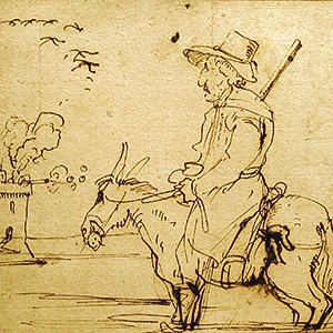Caricature of a Duck Hunter