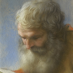 Head of an Apostle Reading