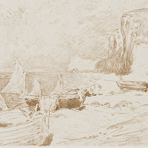 Fishing Boats, Etretat