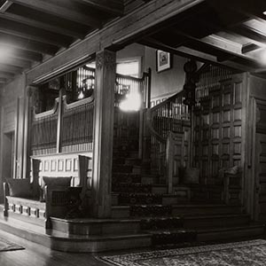 Stairway, Stonehurst, Robert Treat Paine House, Waltham, MA
