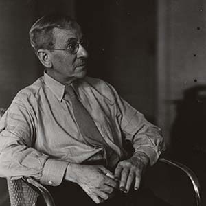 Portrait of Lewis Hine