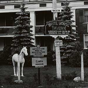 Untitled [White Horse Tavern, East Avon, NY]