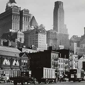 Vista from West Street, New York
