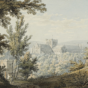 A View of Winchester Abbey