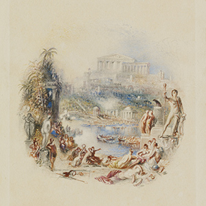 The Garden: An Illustration to Thomas Moore's "The Epicurean"