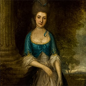 Portrait of Mrs. Robinson (Elizabeth Fortescue)