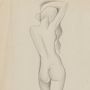 Female Nude from Rear