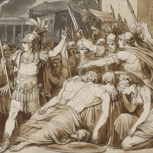 Juno Swears to Avenge the Death of Almo and Galaesus