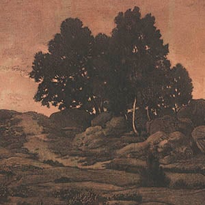 Landscape with Trees