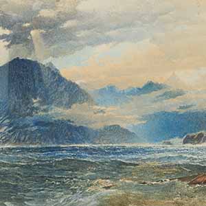 Scene on a Scottish Lake
