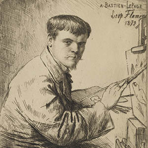 Portrait of Jules Bastien-Lepage at His Easel