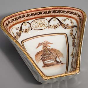 Shell Shaped Sweet Meat Dish from the George Washington Memorial Service