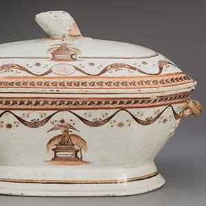 Tureen with Lid from the George Washington Memorial Service