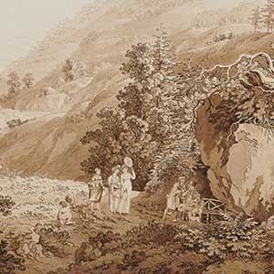 Strollers in the Hills Above Carlsbad