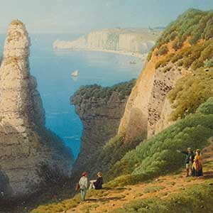 View of Étretat