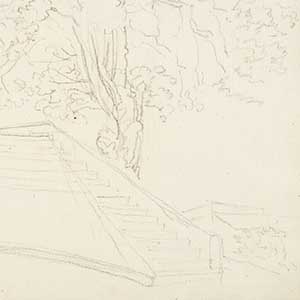 Semi-circular staircase (Escalier en demi-lune)