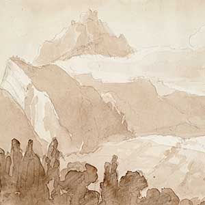 Alpine setting (Site alpestre)