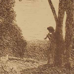 The Little Shepherd, 2nd Plate (Le Petit Berger, 2me planche)