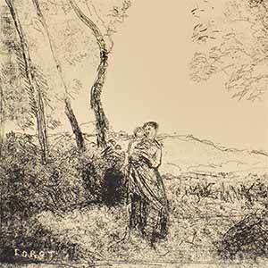 Young Mother at the Entrance to a Forest (Jeune Mère à l'Entrée d'un Bois)