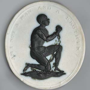 Medallion produced for the Society for Effecting the Abolition of the Slave Trade