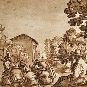 Landscape with a Group of Men