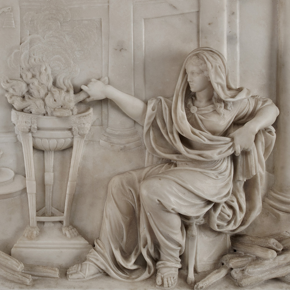Vesta Sustaining the Temple's Fire