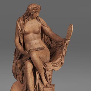 Seated Figure of Psyche (?)