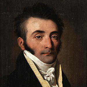 Portrait of a Man in a Yellow Vest
